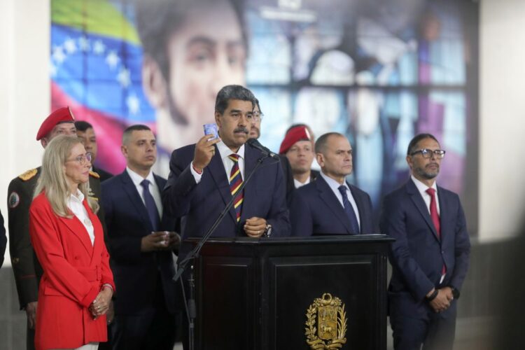 Nicolás Maduro. Foto: EFE/Prensa Miraflores.