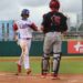 El equipo cubano de béisbol sub-18 anota una carrera en su partido contra Canadá, en el Torneo Premundial de la categoría, en Panamá, el 7 de agosto de 2024. Foto: @beisbolamericas / X.