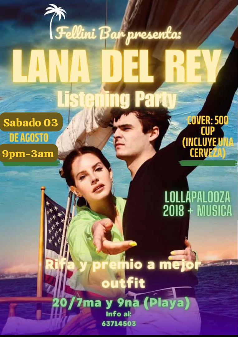 fellini bar lana del rey party