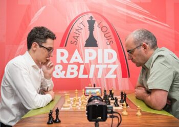 Leinir consiguió importantes resultados, como una victoria sobre el estadounidense Fabiano Caruana. Foto: grandchesstour.org