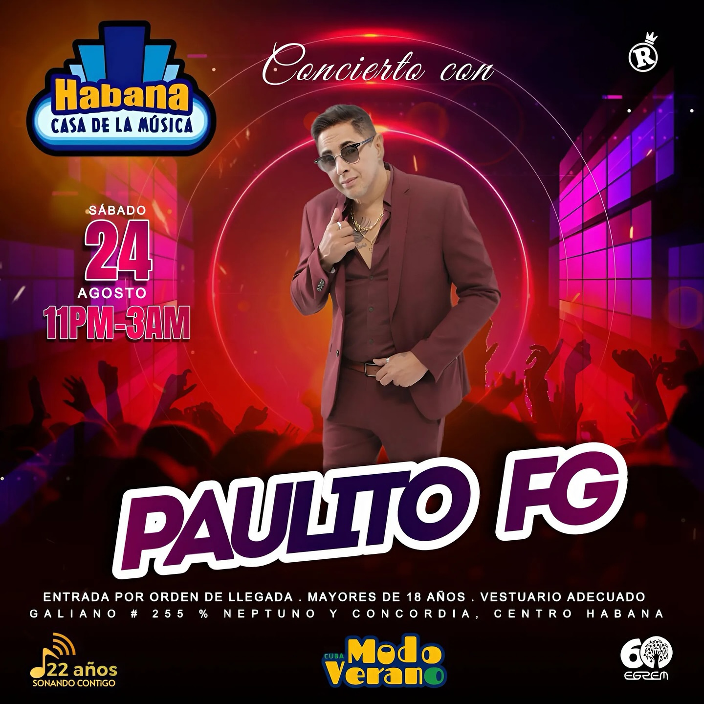 paulito fg en casa de la musica