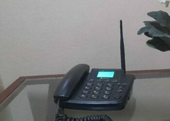 Dispositivo conectado a la Telefonía Fija Alternativa (TFA) en Cuba. Foto: Facebook/Etecsa.