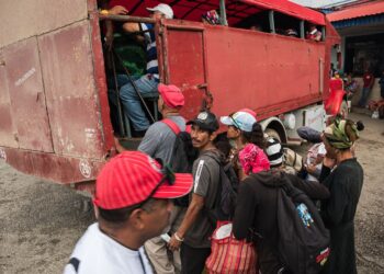 Hubo un aumento en la transportación de pasajeros entre provincias. Foto: Naturaleza Secreta.