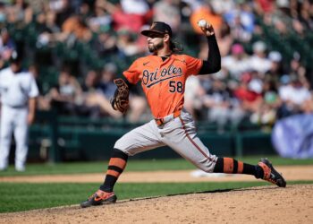 Cionel Pérez no ha permitido jonrones en Grandes Ligas desde el 31 de mayo de 2023. Foto: James A. Pittman-USA TODAY Sports.