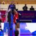 La cubana Whitney James ataca en el partido contra República Dominicana en la Copa Panamericana Sub-23. Foto: www.norceca.net