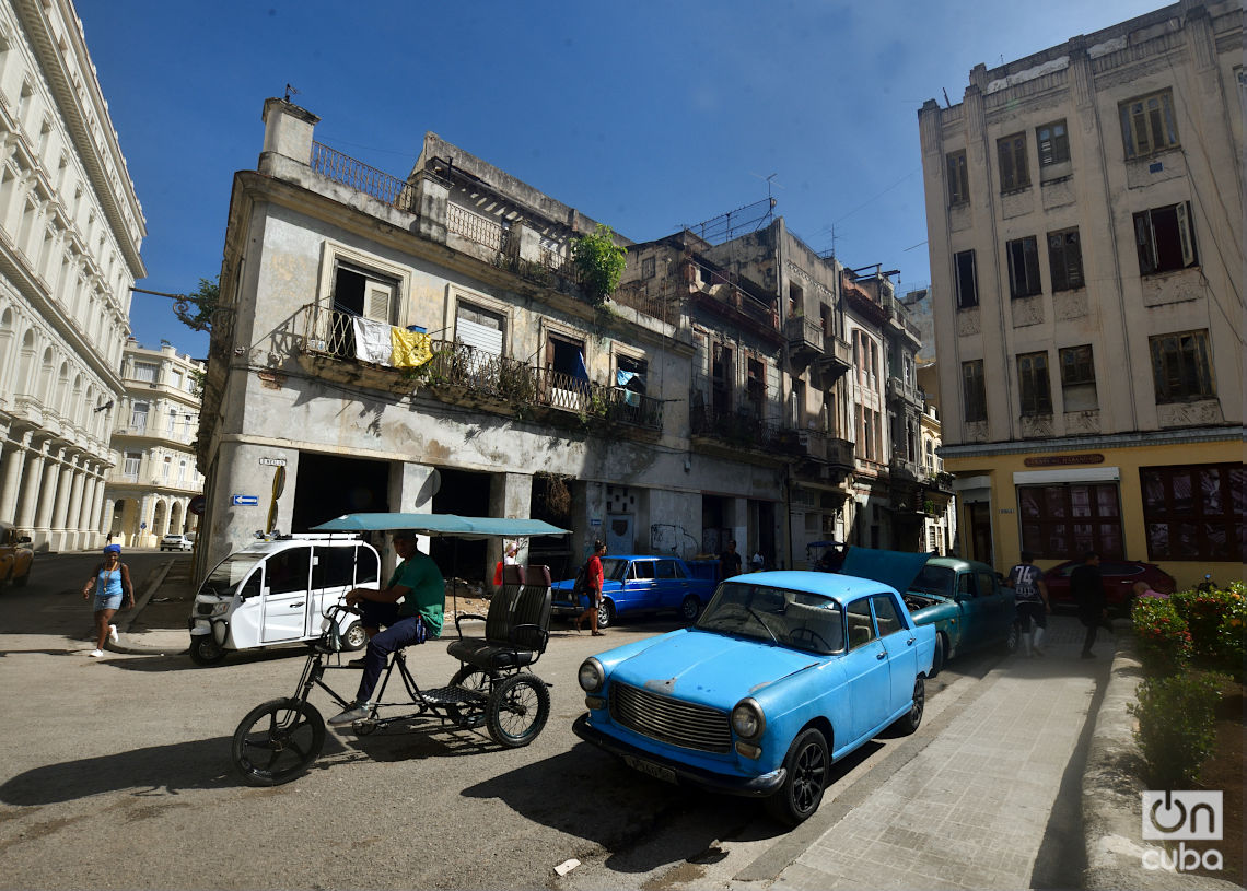 Calle O´Reilly, a un costado de la Plazuela de Albear. Foto: Otmaro Rodríguez.