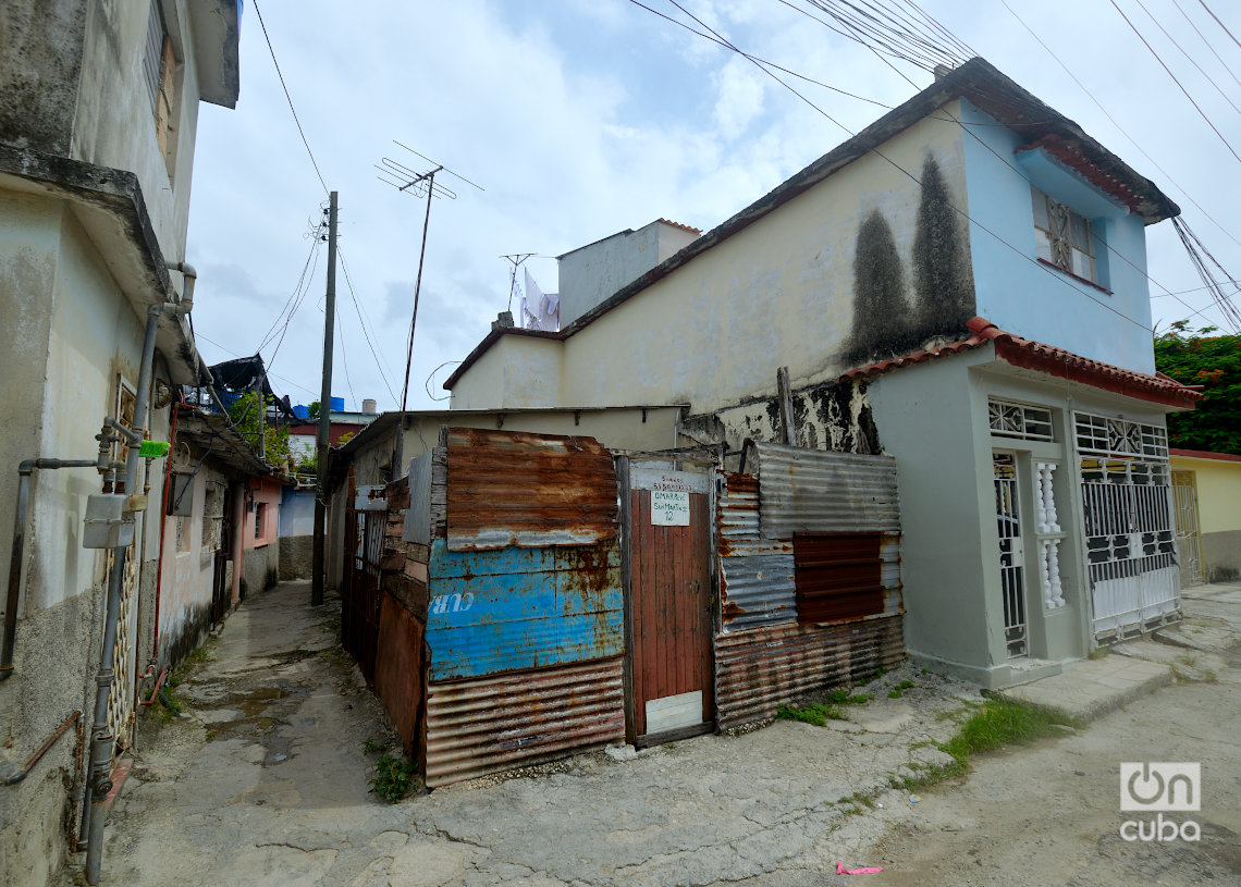 Barrio de San Martín, en el Cerro, La Habana. Foto: Otmaro Rodríguez.