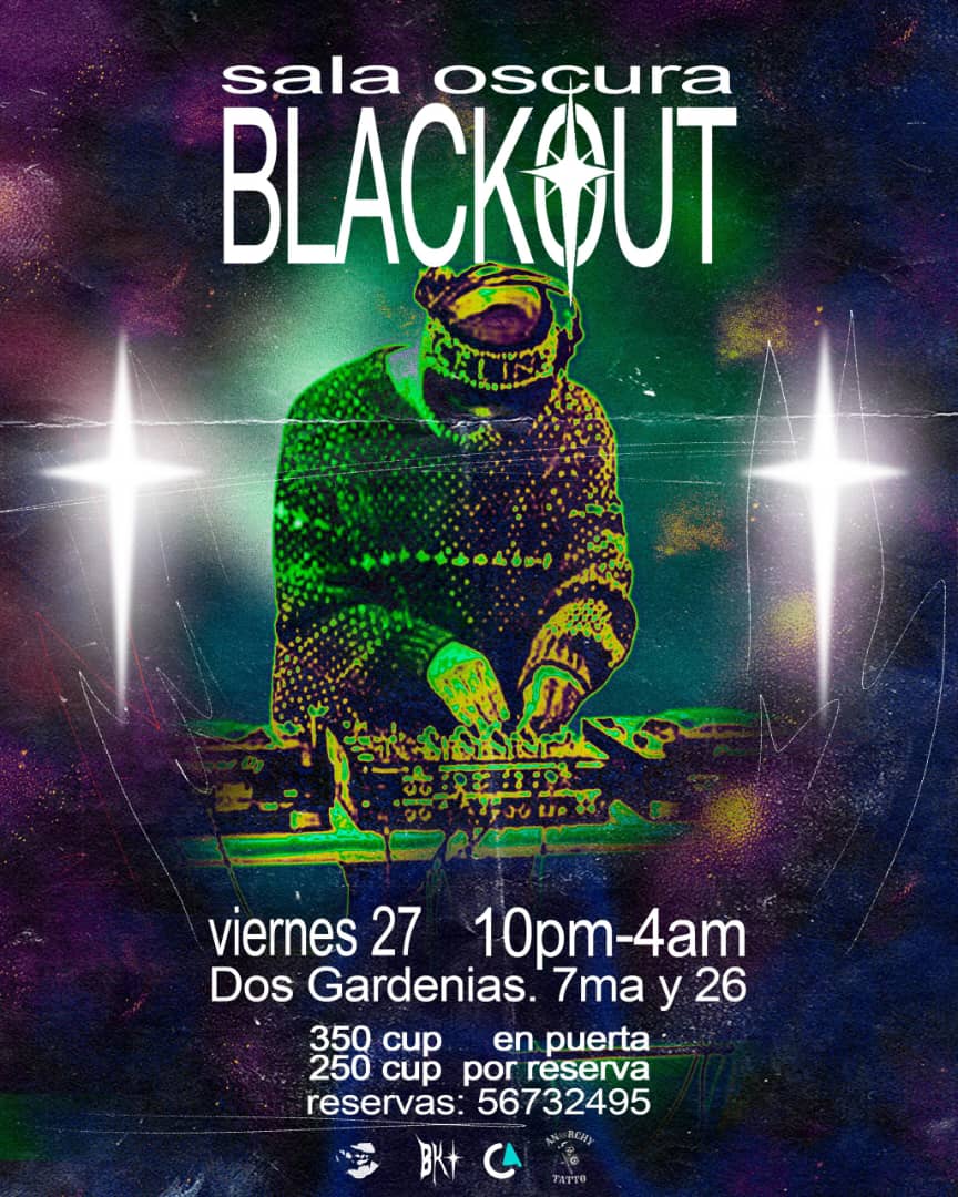 blackout en dos gardenias