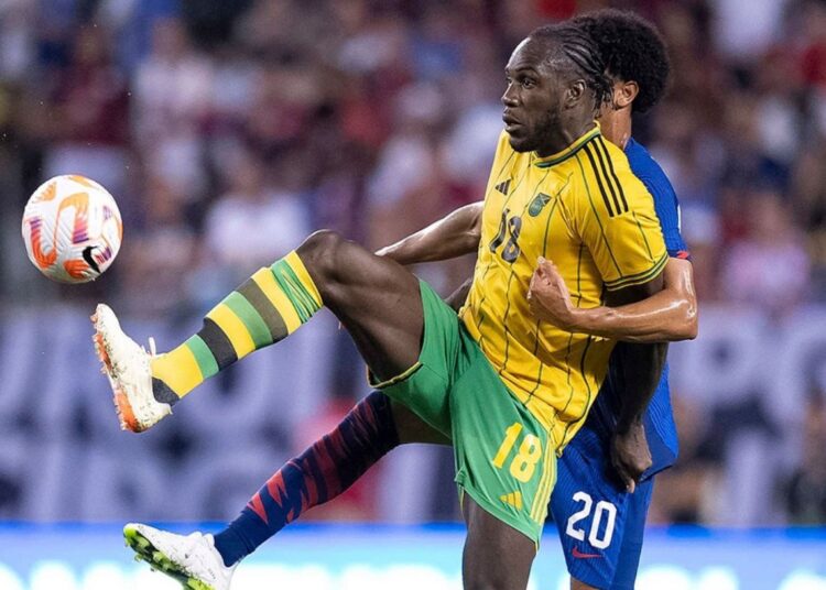 Michail Antonio será una de las principales amenazas de la selección jamaicana en el duelo contra Cuba de este viernes. Foto: Copa América.