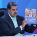 Maduro durante su programa semanal de televisión "Con Maduro +", este lunes en Caracas. Foto: EFE/Prensa Miraflores.