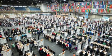 Olimpiada de Ajedrez Budapest 2024, en Hungría. Foto: @FIDE_chess / X.