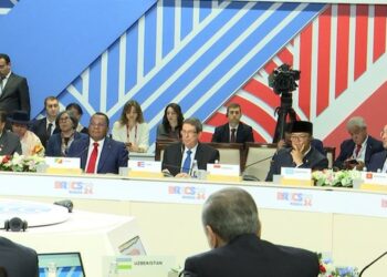 Canciller Bruno Rodríguez Parilla en la XVI cumbre de los BRICS. Foto: CubaMinrex