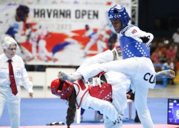 Open de Taekwondo de La Habana 2023. Fotos Mónica Ramírez, Jit.