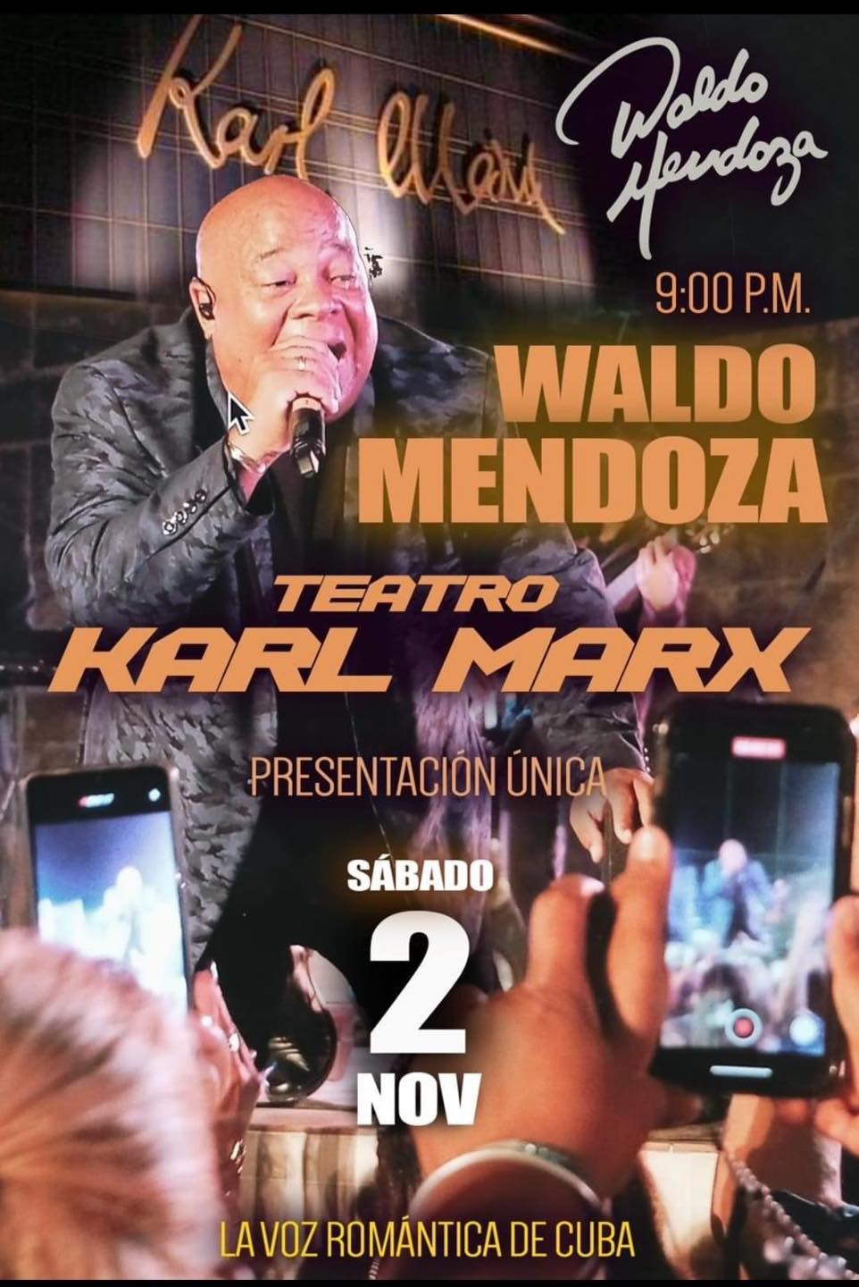 Waldo Mendoza en el karl marx