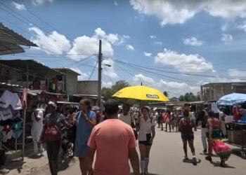 La conocida "candonga" de La Güinera, en La Habana. Foto: Captura de video / JSant TV / Archivo.