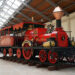 "La Junta", la locomotora más vieja que se conserva en el Museo del Ferrocarril, declarada Monumento Nacional. Foto: Alejandro Ernesto.