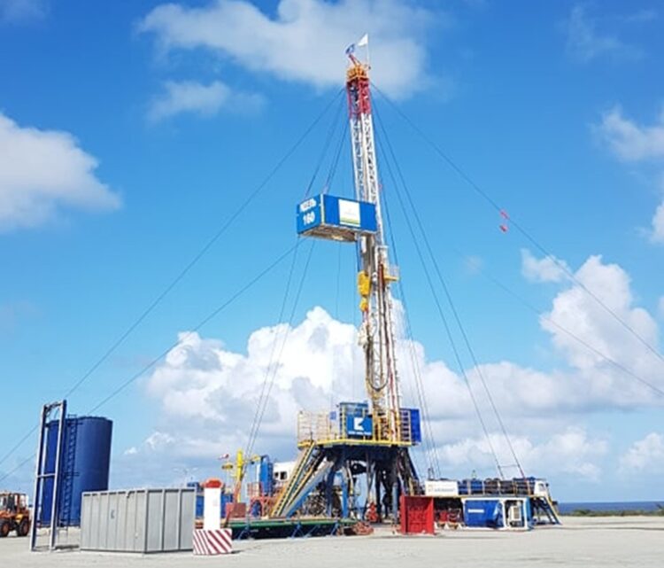 Instalacione en el pozo en Boca de Jaruco, Mayabeque, en 2019. Foto: @PresidenciaCuba, archivo de OnCuba.