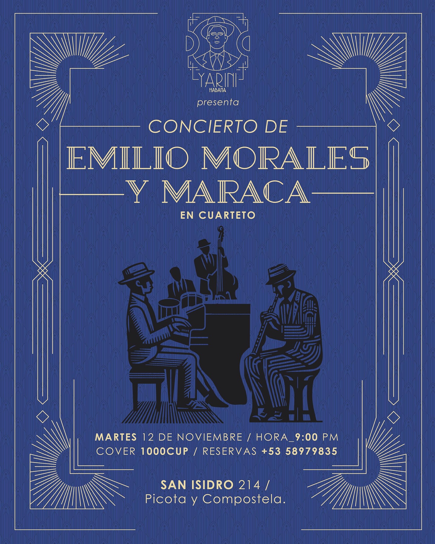 Emilio Morales y Maraca en Yarini