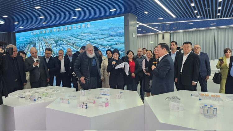 BioBridge Medical Technology, empresa 100 por ciento cubana, inaugurada en China. Foto: X/BioCubaFarma.