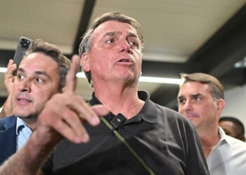 Expresidente de Brasil Jair Bolsonaro. Foto: Andre Borges/EFE.