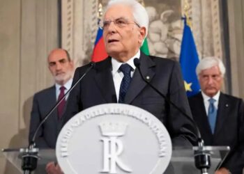 Presidente italiano Sergio Mattarella. Foto: El Español