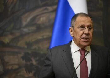 Ministro ruso de Relaciones Exteriores, Serguie Lavrov Foto: EFE/EPA/ALEXANDER NEMENOV / POOL