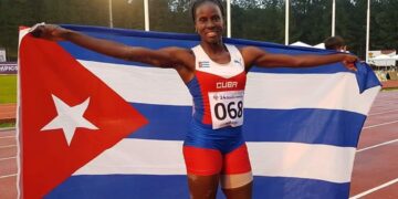 La multicampeona cubana en Sordolimpiadas Suslaydi Girat. Foto: Universidad del Deporte Cubano / Facebook / Archivo.