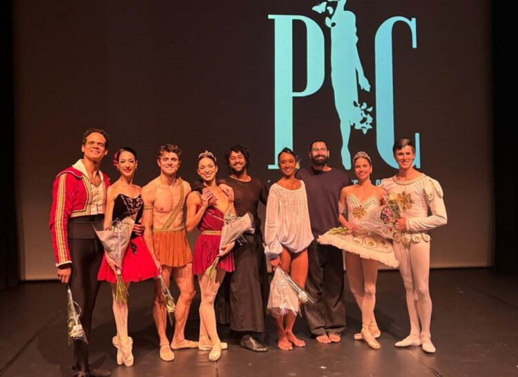 Bailarines cubanos participantes en la Gala de las Estrellas de Cuba, celebrada en el Teatro Beausobre de la ciudad suiza de Morges. Foto: Prensa Latina.