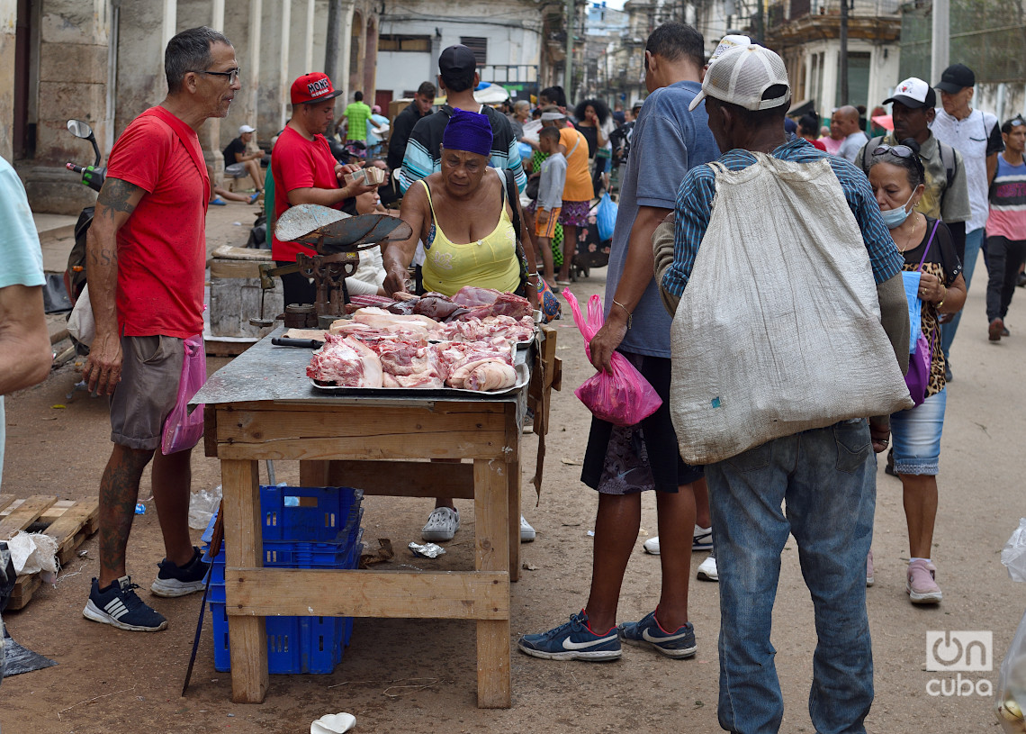 Feria en La Habana, el último fin de semana de 2024. Foto: Otmaro Rodríguez.