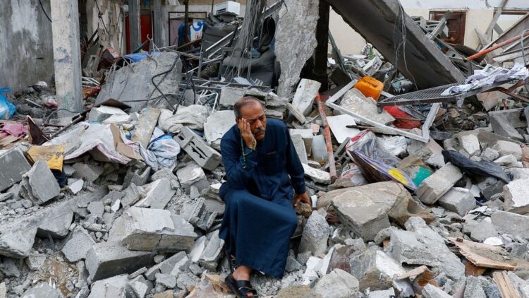 Desolación en Gaza como consecuencia de la ofensiva israelí. Foto: El Confidencial.