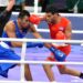 Erislandy Álvarez (derecha) fue la gran sensación dle boxeo cubano en París. Foto: Ricardo López Hevia.