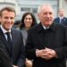 Macron (izq) y Bayrou en este diciembre). Foto: CAROLINE BLUMBERG/EFE/EPA.