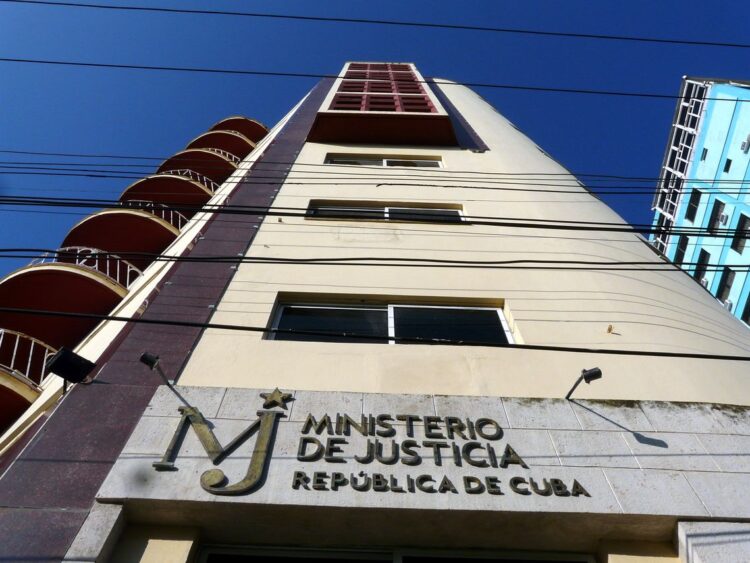 Ministerio de Justicia , La Habana Foto:  AMD