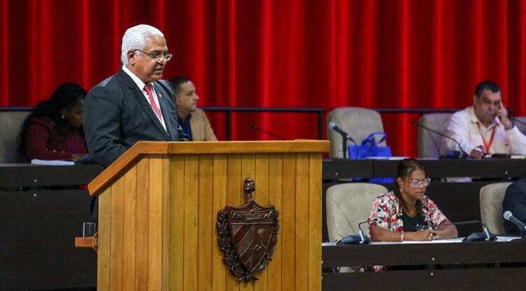 Ministro de Justicia Oscar Silvera Martínez . Foto:  Abel Padrón /Cubadebate