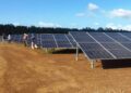 El parque solar fotovoltaico en construcción en Cuba. Foto: Radio Rebelde / Archivo.