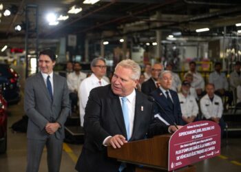 El primer ministro de Ontario, Doug Ford, Foto: EFE.