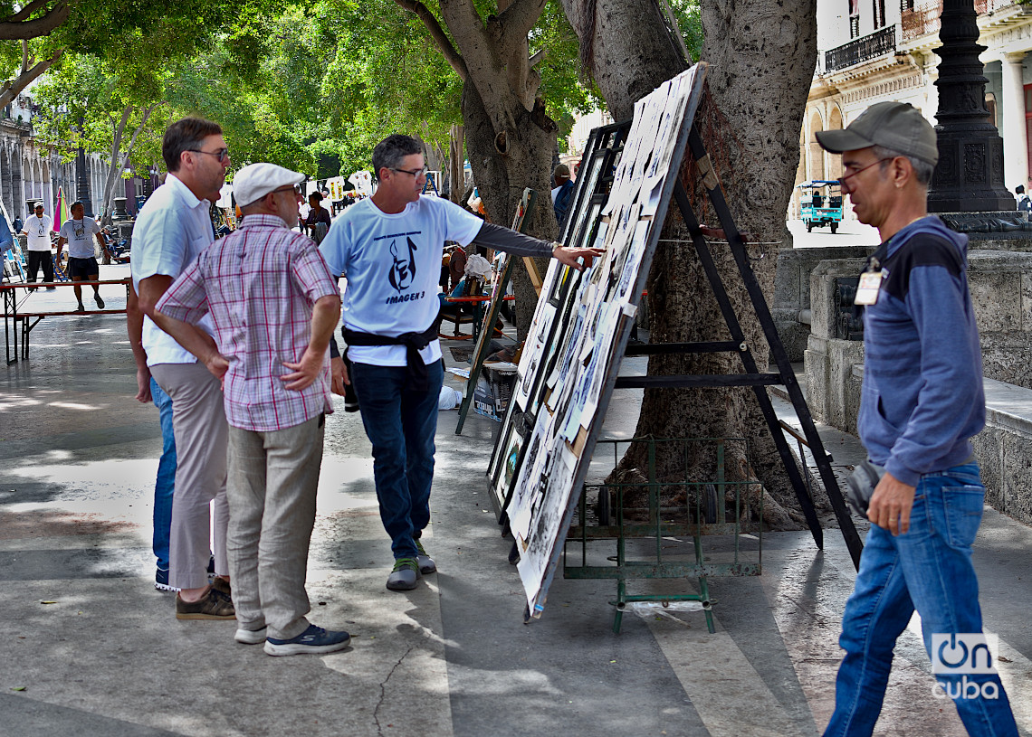 Proyecto sociocultural comunitario Imagen3, en el Paseo del Prado, en La Habana. Foto: Otmaro Rodríguez.