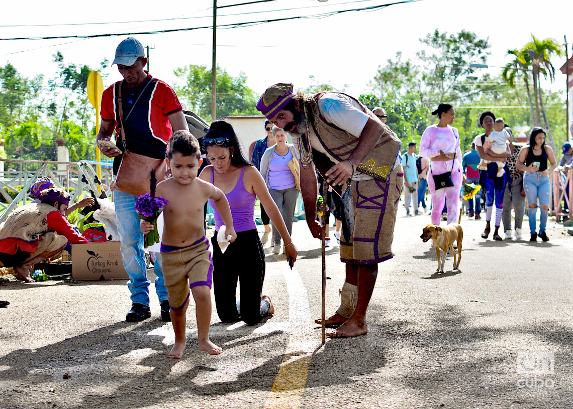 Peregrinación al Santuario Nacional de San Lázaro, en El Rincón, La Habana. Foto: Otmaro Rodríguez.