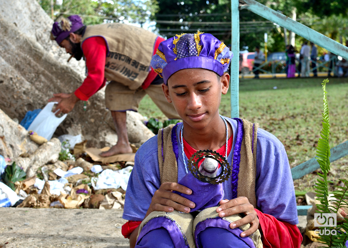 Peregrinación al Santuario Nacional de San Lázaro, en El Rincón, La Habana. Foto: Otmaro Rodríguez.