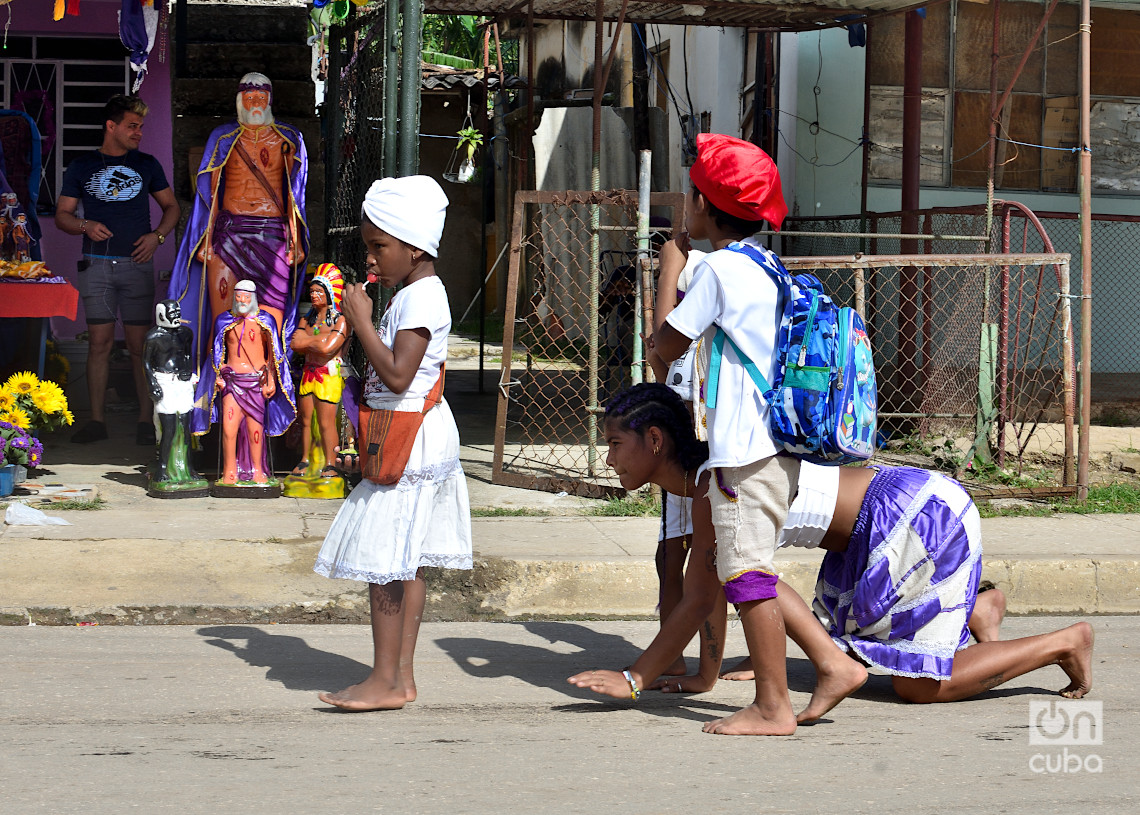 Peregrinación al Santuario Nacional de San Lázaro, en El Rincón, La Habana. Foto: Otmaro Rodríguez.