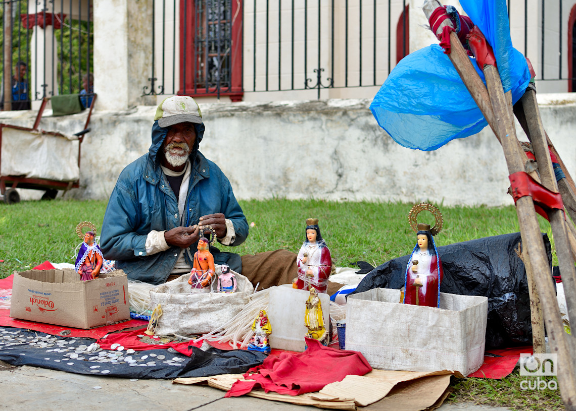 Peregrinación al Santuario Nacional de San Lázaro, en El Rincón, La Habana. Foto: Otmaro Rodríguez.