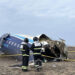 Miembros de los servicios de emergencias trabajan en el rescate de pasajeros de un avión que se estrelló cuando cubría la ruta entre la capital azerbaiyana, Bakú, y la ciudad rusa de Grozni, el 25 de diciembre de 2024. Foto: Emergencias de Kazajistán / EFE.