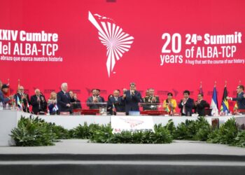 XXIV Cumbre de Jefes de Estado y Gobierno de la Alianza Bolivariana para los Pueblos de Nuestra América (ALBA), celebrada en Caracas, Venezuela, el 14 de diciembre de 2024. Foto: @ALBATCP / X.