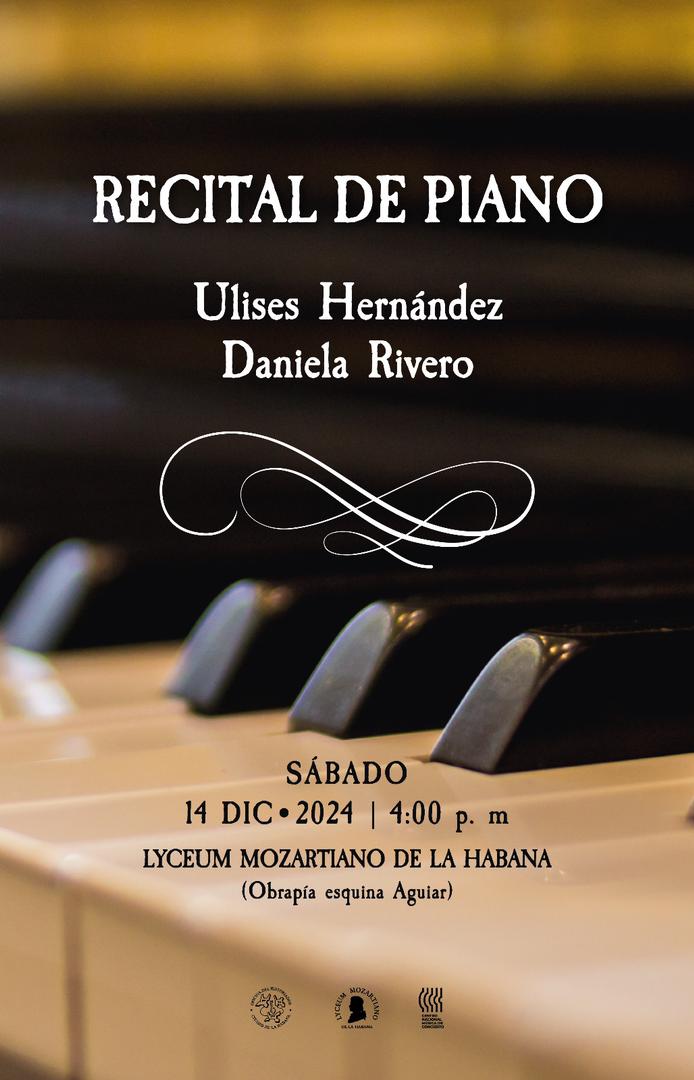 recital de piano