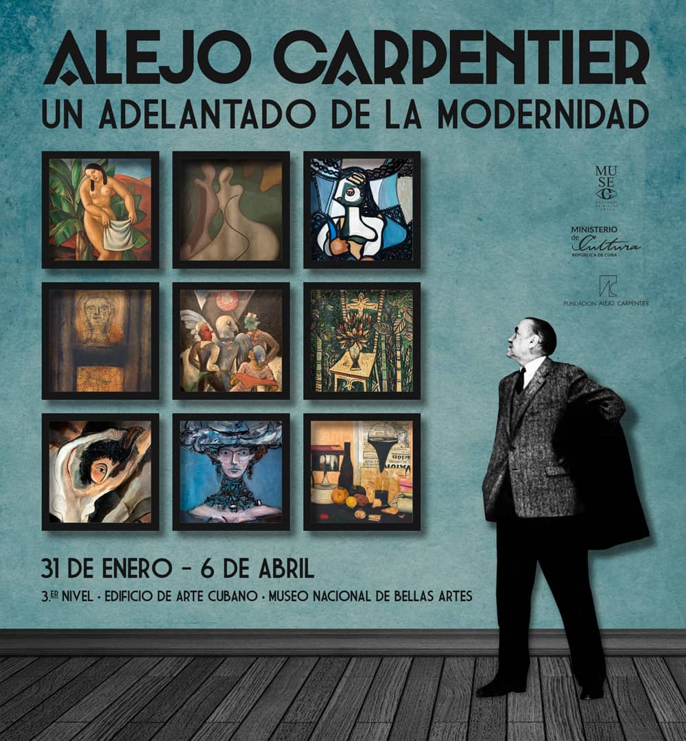 Alejo Carpentier expo bellas artes