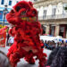 Cuba celebra el advenimiento del Ano Nuevo para China en el Paseo del Prado de La Habana. Foto: Otmaro Rodríguez