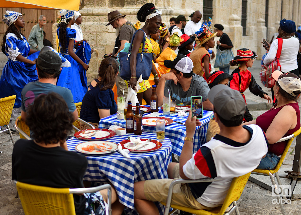 El Cabildo del Día de Reyes Afrocubano en La Habana Vieja. Foto: Otmaro Rodríguez.