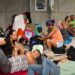 Cubanos en el aeropuerto de Managua, capital de Nicaragua. Foto:  Infobae