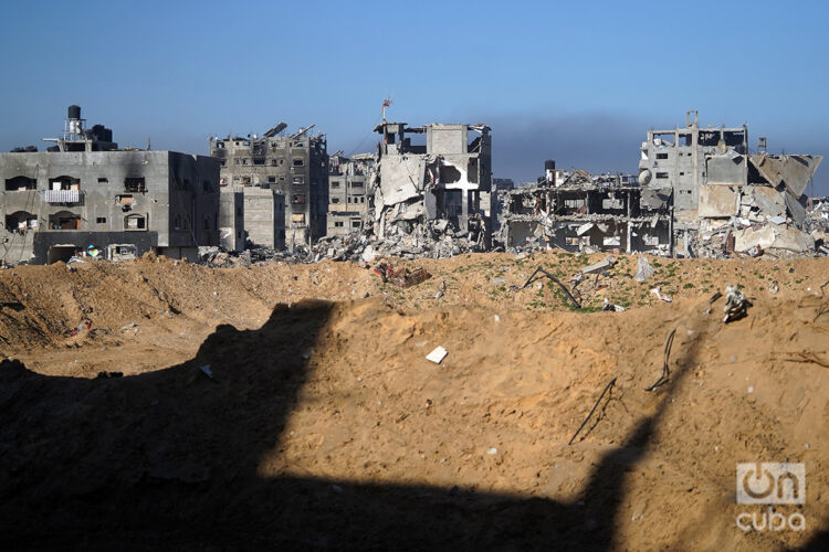 Yabalia, la ciudad fantasma al norte de Gaza. Foto: Alejandro Ernesto.