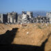 Yabalia, la ciudad fantasma al norte de Gaza. Foto: Alejandro Ernesto.